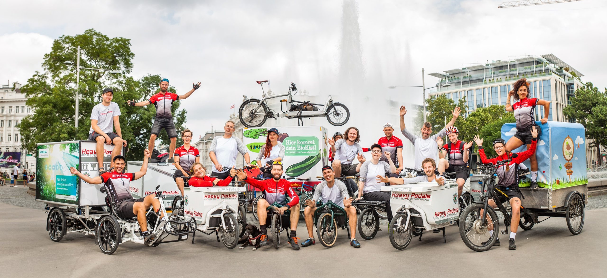 Hong Kong Internationale Tactiel gevoel Per fiets bezorgen met Bumbal - eerste Oostenrijkse klant